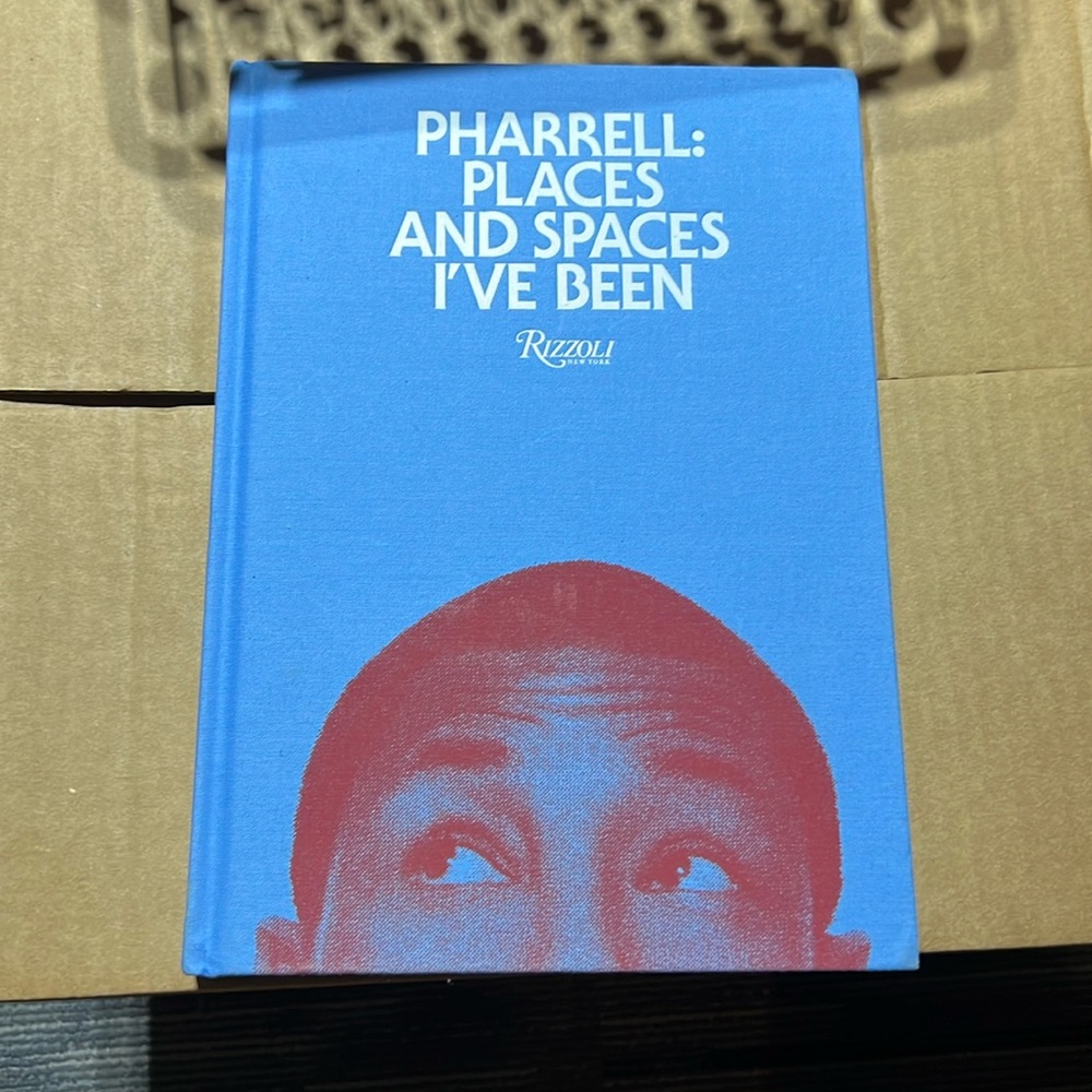 Pharrell Williams book places and spaces I’ve been